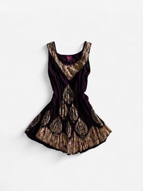 slinky jersey rose detail cut out mini dress in black Dresses | back cut